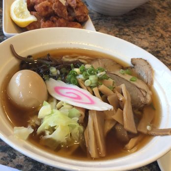 Ryujin Ramen - Shoyu ramen, karaage and red tonkotsu in the back - Ramen Near Me - Sacramento, California Ryujin Ramen - Shoyu ramen, karaage and red tonkotsu in the back - Ramen Near Me - Sacramento, California