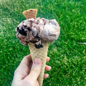 The Scoop - Single Scoop Aggie ROTC on a sugar cone - Ice Cream & Frozen Yogurt Near Me - West Jordan, Utah The Scoop - Single Scoop Aggie ROTC on a sugar cone - Ice Cream & Frozen Yogurt Near Me - West Jordan, Utah