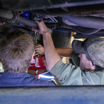 Restored Auto LLC - An oil change in progress - Auto Repair Near Me - Fleetwood, Pennsylvania