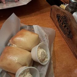 Texas Roadhouse - Warm rolls and cinnamon butter