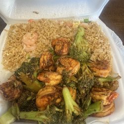 King's Chef - Dry ! No taste shrimp & broccoli, shrimp in rice was mushy