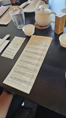 Menu photo 3 Men & Beasts Los Angeles, CA Menu photo 3 Men & Beasts Los Angeles, CA