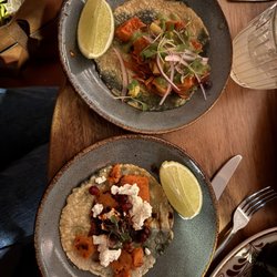 SWEET POTATO TACO and JACKFRUIT AL PASTOR