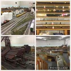 K-10's Model Trains - Inside the train room
