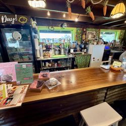 Interior of restaurant