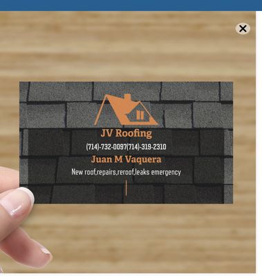JV Roofing Logo