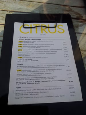 Menu photo 4 Citrus Mainz, RP Menu photo 4 Citrus Mainz, RP