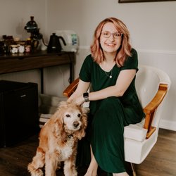 Grace's Chair - Rory is ready to greet you at your next hair appointment!
