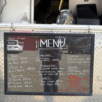 Yabes Taco Truck - Menu - Food Stands Near Me - Forks, Washington