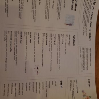 Ume Williamsburg - The other menu - Sushi Bars Near Me - Brooklyn, New York