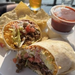 Burrata Rooftop Bistro - Steak Wrap