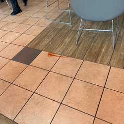 McDonald's - Ketchup on the floor