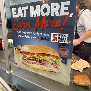 Jersey Mike's Subs - QR code for their app. (Super user friendly and LOVE the rewards!) - Sandwiches Near Me - Bakersfield, California Jersey Mike's Subs - QR code for their app. (Super user friendly and LOVE the rewards!) - Sandwiches Near Me - Bakersfield, California