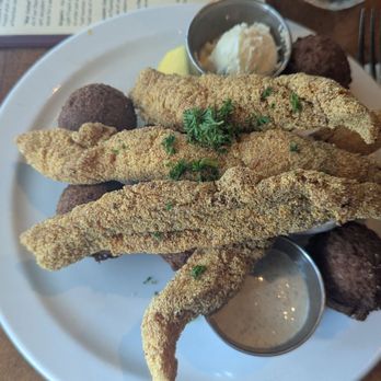Angeline's Louisiana Kitchen - Catfish with Hush Puppies - Cajun/Creole Near Me - Berkeley, California Angeline's Louisiana Kitchen - Catfish with Hush Puppies - Cajun/Creole Near Me - Berkeley, California