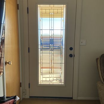 Red Rock Windows And Doors - Front door from inside the house. - Windows Installation Near Me - Tempe, Arizona