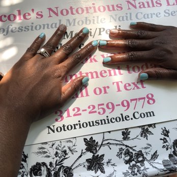 Nicole's Notorious Nails - Porch Mani for Gloria - Nail Technicians Near Me