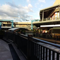 View from the old building, facing the ampitheater and new building