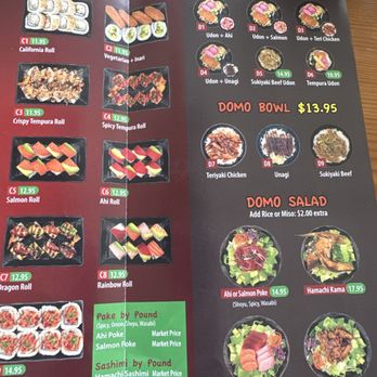 Domo Cafe Kahala - Menu - Sushi Bars Near Me - Honolulu, Hawaii Domo Cafe Kahala - Menu - Sushi Bars Near Me - Honolulu, Hawaii