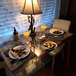 Nuevo Vallarta Grill - Leftovers with eggs the next morning