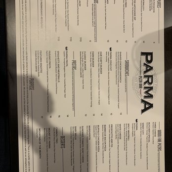 Parma Pizza Bar - Menu - Pizza Near Me - Yorkville, Illinois Parma Pizza Bar - Menu - Pizza Near Me - Yorkville, Illinois