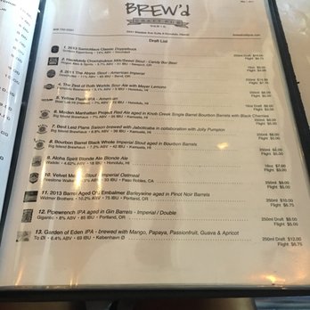 BREW'd Craft Pub - draft beers - Gastropubs Near Me - Honolulu, Hawaii BREW'd Craft Pub - draft beers - Gastropubs Near Me - Honolulu, Hawaii