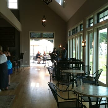 Delaplane Cellars - Tasting room with view of patio - Wineries Near Me - Delaplane, Virginia