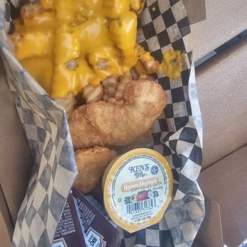 Brooklyn Cyclones - Chicken Tenders with Cheese fries - Professional Sports Teams Near Me - Brooklyn, New York