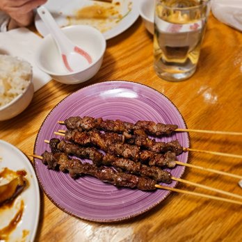 Little Pine - Premium Lamb Skewers. $13 for 5. They loved them - Chinese Near Me - New York, New York