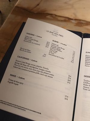 Bar des Prés - Saint-Germain by null