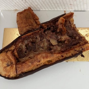 The French Workshop - inside of a chocolate eclair - Bakeries Near Me - Wantagh, New York The French Workshop - inside of a chocolate eclair - Bakeries Near Me - Wantagh, New York