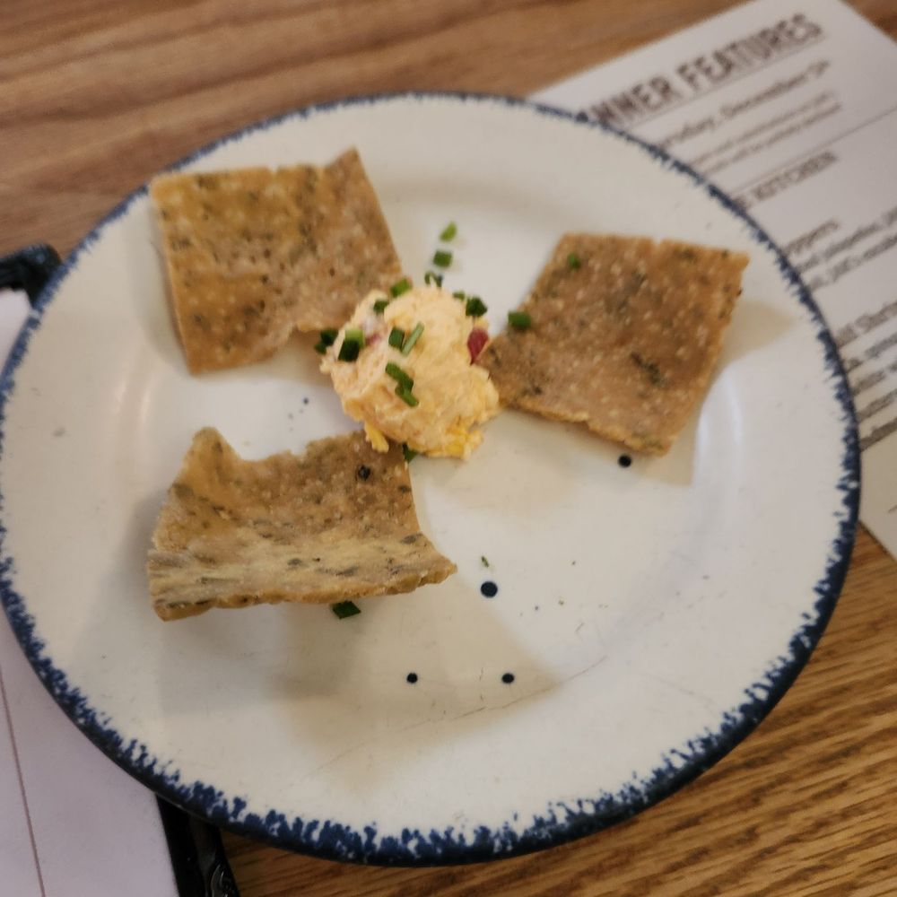 Cheese and crackers