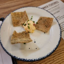 Cheese and crackers Cheese and crackers