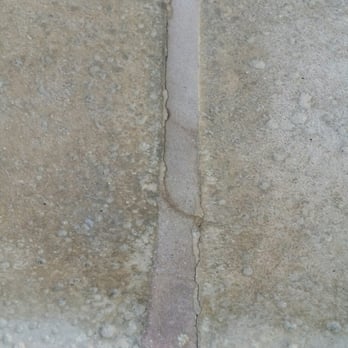 Kenny Miller Tile and Masonry - Cracked joint after 8 months. - General Contractors Near Me - Riverside, California