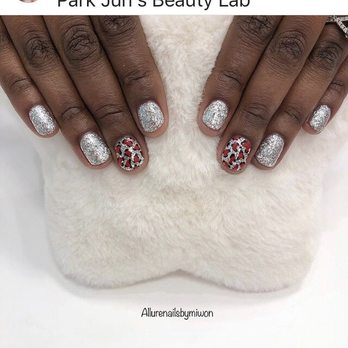 Allure Nails - Lady Glitter Leopard - Waxing Near Me - San Diego, California Allure Nails - Lady Glitter Leopard - Waxing Near Me - San Diego, California