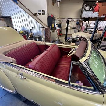 Franzini Bros Auto Upholstery - The front and back seats are now covered with new, supple leather that makes the car a real standout. The workmanship is superb. - Auto Upholstery Near Me - San Rafael, California Franzini Bros Auto Upholstery - The front and back seats are now covered with new, supple leather that makes the car a real standout. The workmanship is superb. - Auto Upholstery Near Me - San Rafael, California