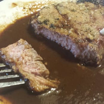 Willow Ranch - Mealy grey "medium rare" "steak" was flavor less. Besides the charred burnt ends. Cooked beyond well done. - Barbeque Near Me - Buttonwillow, California Willow Ranch - Mealy grey "medium rare" "steak" was flavor less. Besides the charred burnt ends. Cooked beyond well done. - Barbeque Near Me - Buttonwillow, California