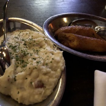 Texas de Brazil - Garlic Mashed Potatoes and Sweet Fried Plantains - Brazilian Near Me - Fairfax, Virginia