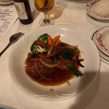 Thai Thani - Basil duck - Thai Near Me - Stroudsburg, Pennsylvania