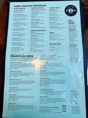 Menu photo 6 Beardslee Public House Bothell, WA