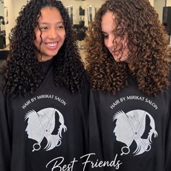 Hair by Mirikat Salon - #PermTransformation #SpiralPerm #WaterCurls #CurlyPerm #PermSpecialist #HairByMirikatSalon #EverettWA #EverettHairSalon