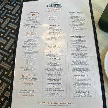 Little Frenchie - Menu - French Near Me - Coronado, California Little Frenchie - Menu - French Near Me - Coronado, California