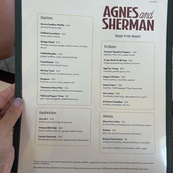 Agnes and Sherman - Diners Near Me - Houston, Texas