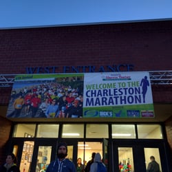 Charleston Marathon - Start at Burke high school.