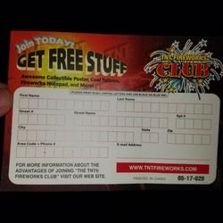 Join the fire work club