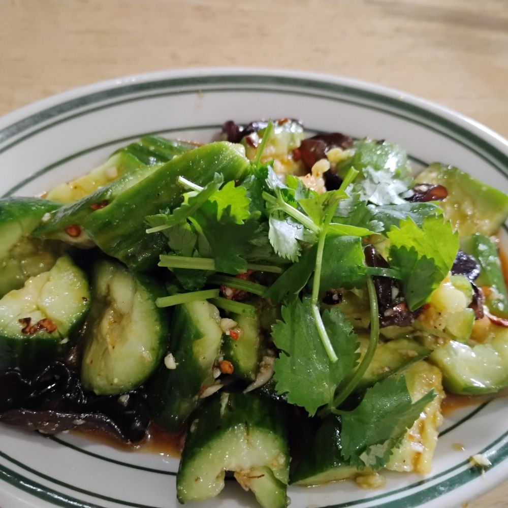 New Dumpling - Cucumber fungus mushroom salad - Chinese Near Me - El Cerrito, California New Dumpling - Cucumber fungus mushroom salad - Chinese Near Me - El Cerrito, California