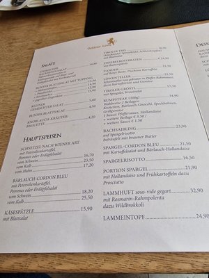 Menu photo 2 Restaurant Goldener Löwe Kufstein Kufstein, 7