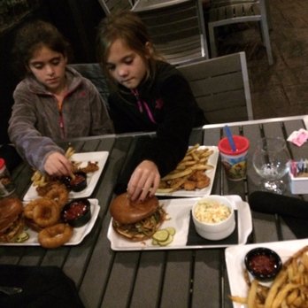 BRU Burger Bar - Cincinnati - Good times chicken tenders and popcorn shrimp - Burgers Near Me - Cincinnati, Ohio