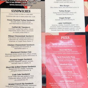 New Wave Cafe - Menu 2026 - American Near Me - Philadelphia, Pennsylvania New Wave Cafe - Menu 2026 - American Near Me - Philadelphia, Pennsylvania