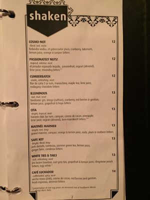 Menu photo 5 Uva Wine & Cocktail Bar Vancouver, BC