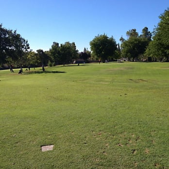 Foothill Golf Course - From the clubhouse looking at the first green. - Golf Near Me - Citrus Heights, California